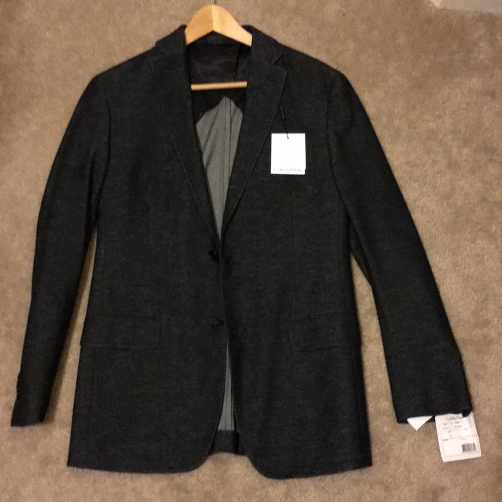 Calvin Klein sport suite coat, brand new!